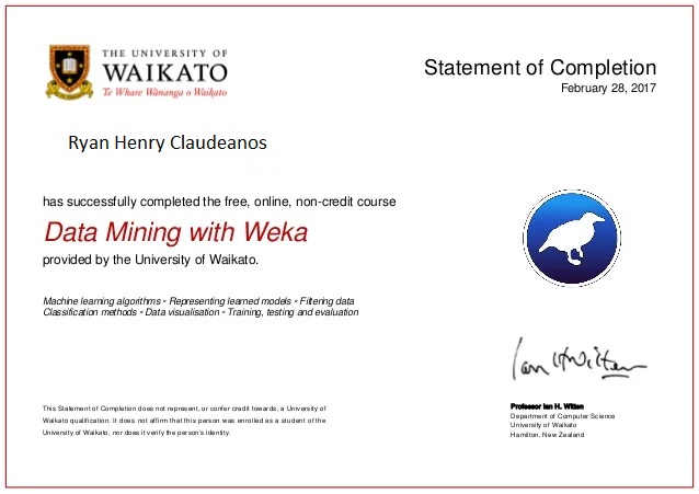 Certificate 2